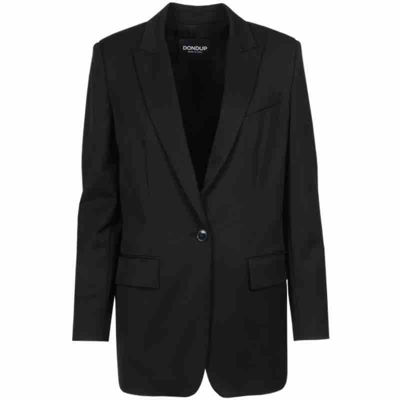 blazer enkelt knap