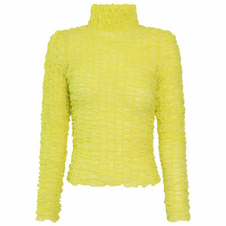 smock turtle neck top