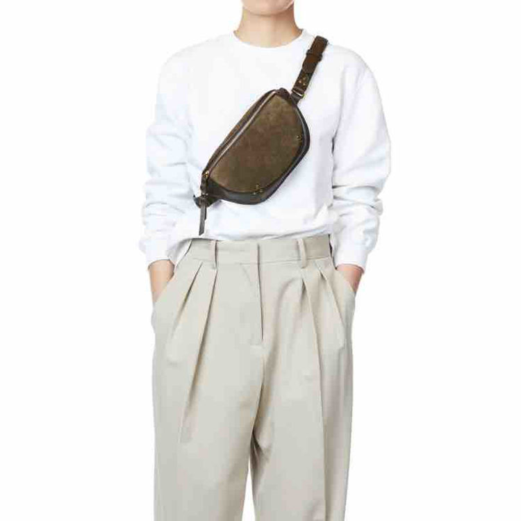 bumbag suede