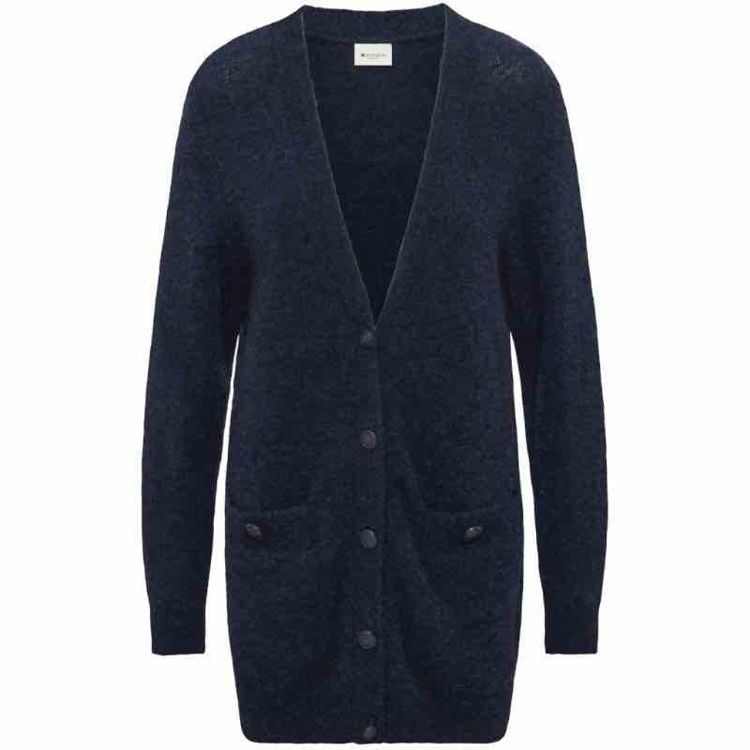 Lang strik cardigan