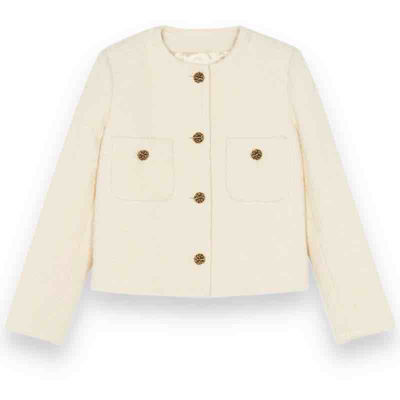 boucle jakke