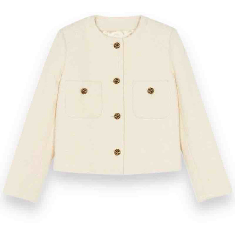 boucle jakke