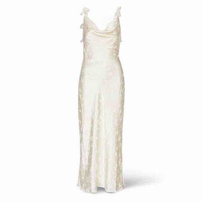 satin midi dress flower