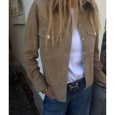 suede skjorte