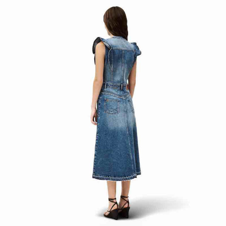 denim kjole