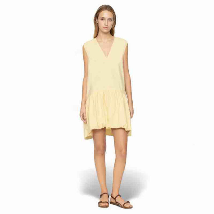 poplin bubble kjole