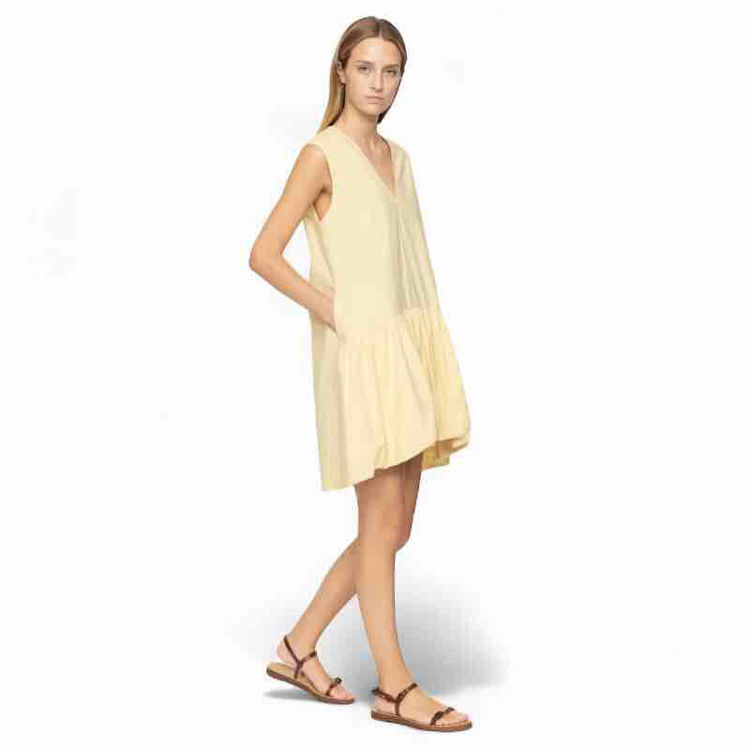 poplin bubble kjole