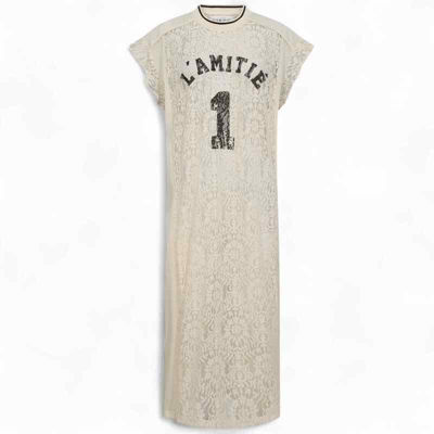 Lace fotball frill dress
