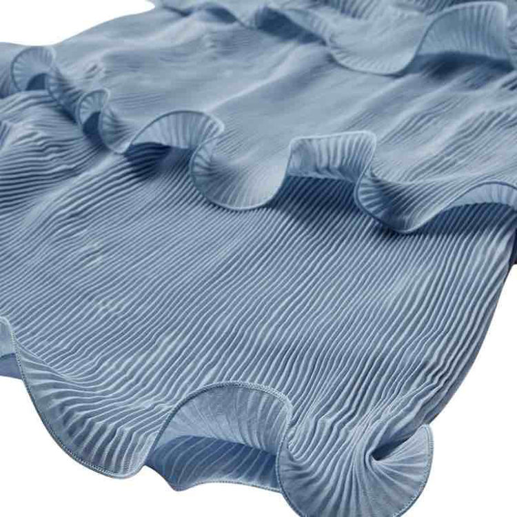 ruffle long dress