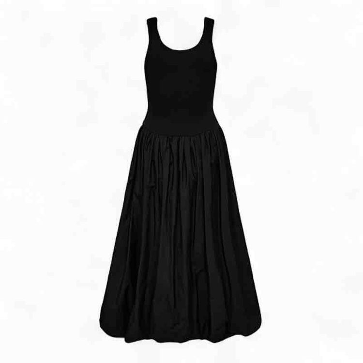 ballon jersey dress