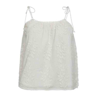 top blomst broderi