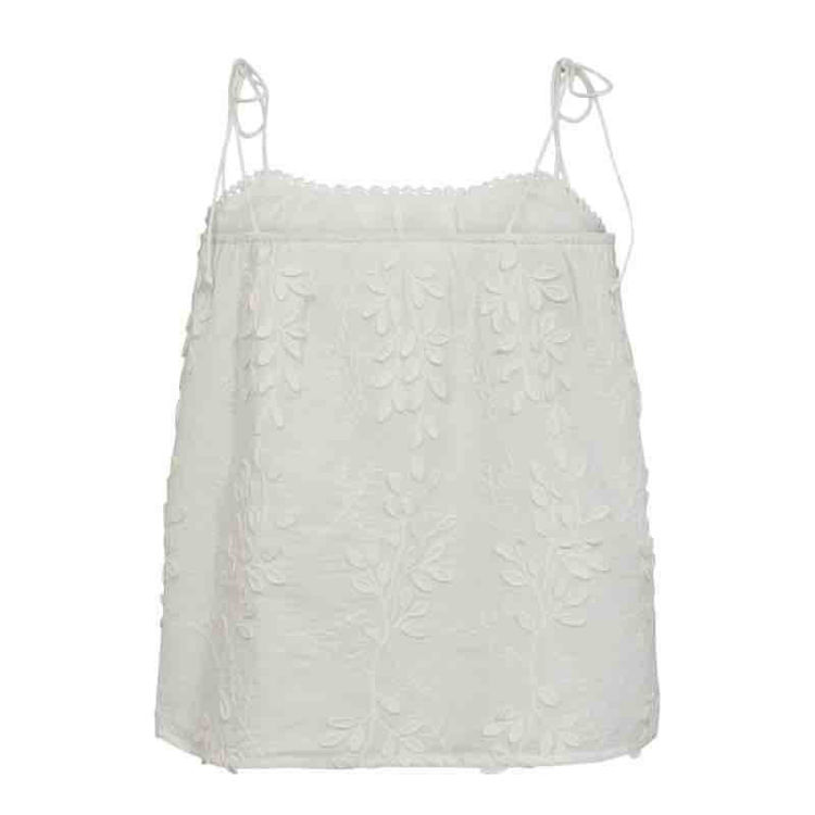 top blomst broderi
