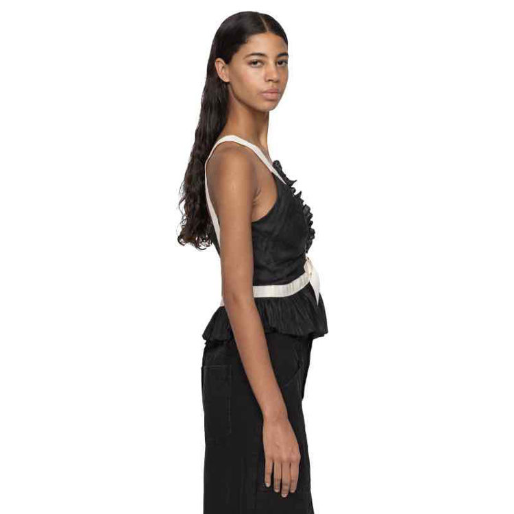 Thalia ramie top