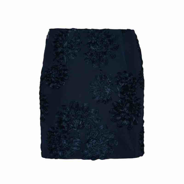 mesh mini skirt