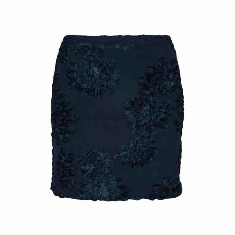 mesh mini skirt