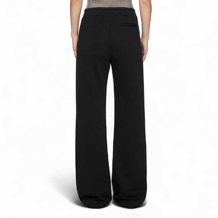 Wide leg fleece trousers