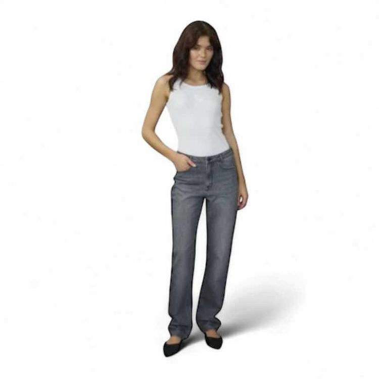 jeans high straight