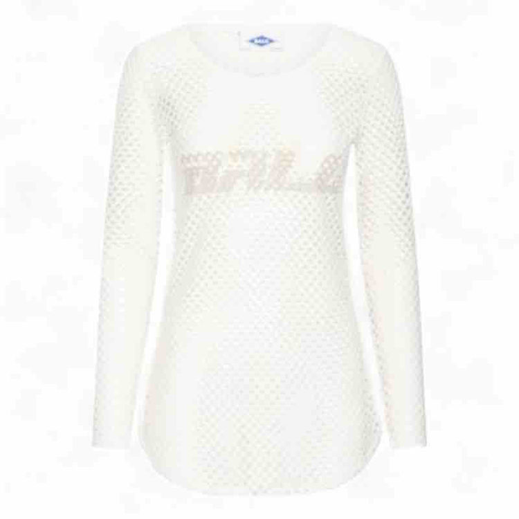 mesh long sleeve tee