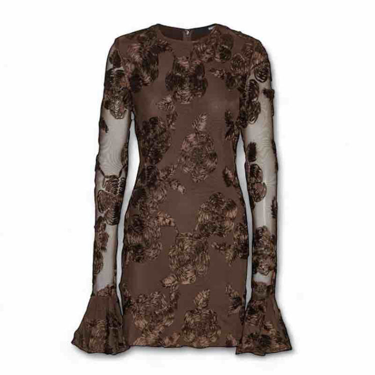 flower mini dress