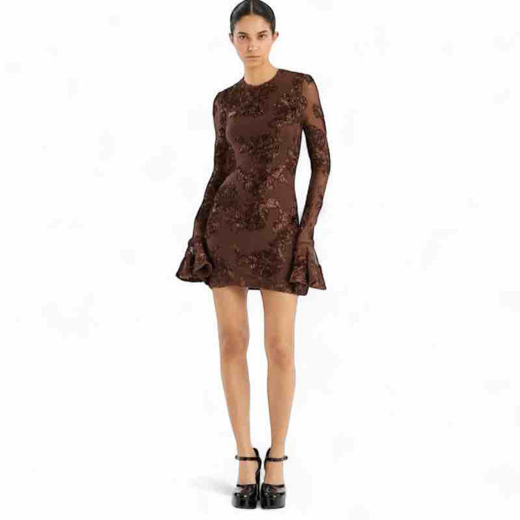 flower mini dress