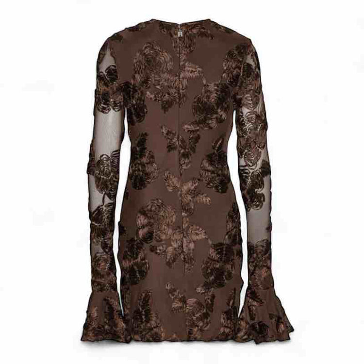 flower mini dress