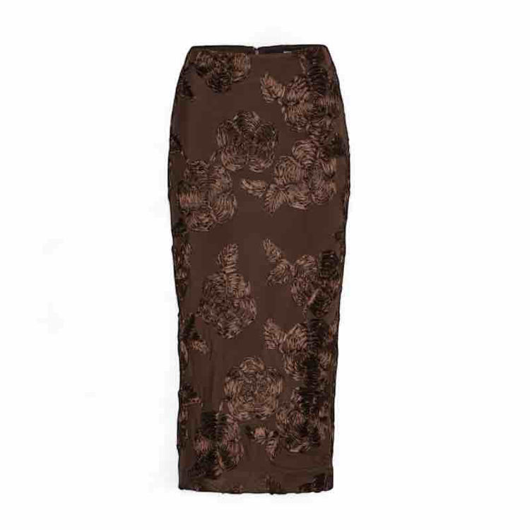 flower pencil nederdel