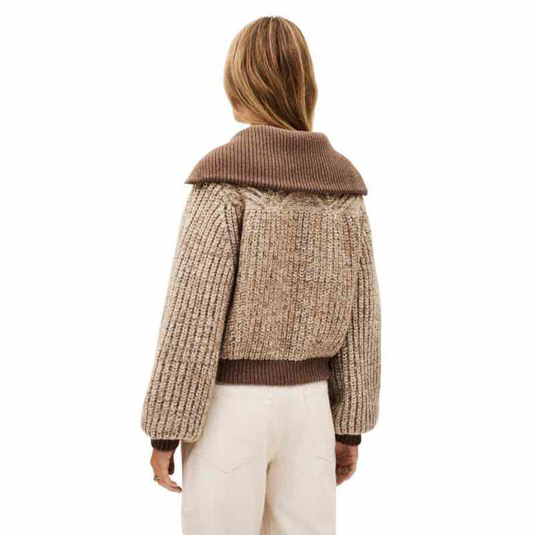 strik cardigan zip