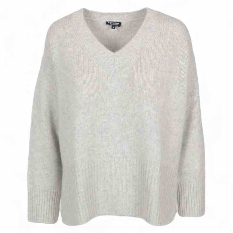 strik v neck cashmere