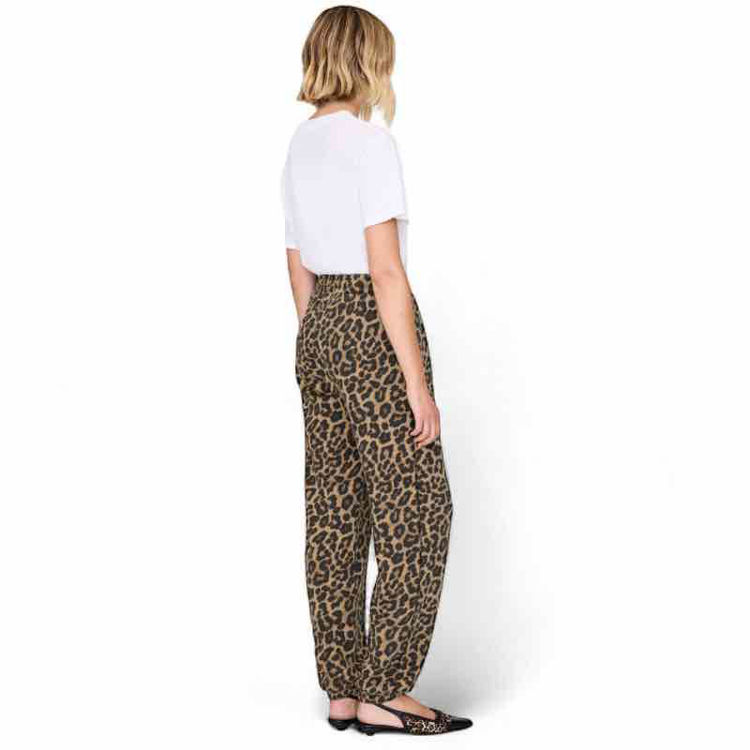 Leopard sweat pants