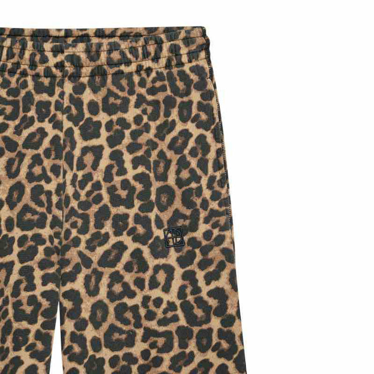 Leopard sweat pants