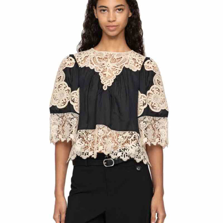 lace top