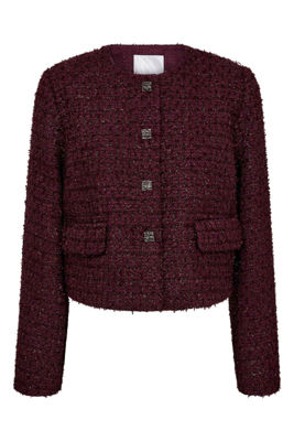 boucle jakke