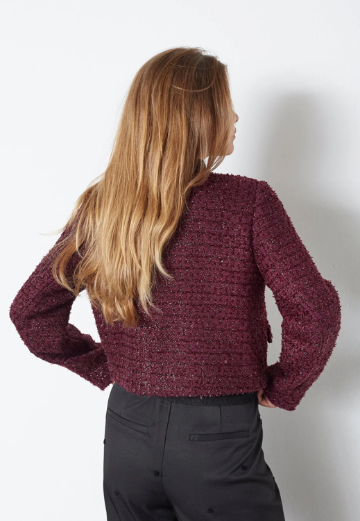boucle jakke