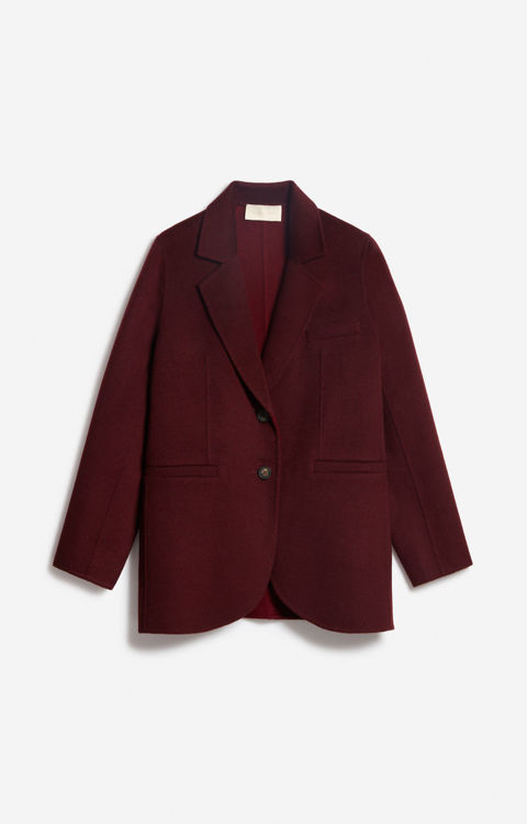 Uld blazer jakke
