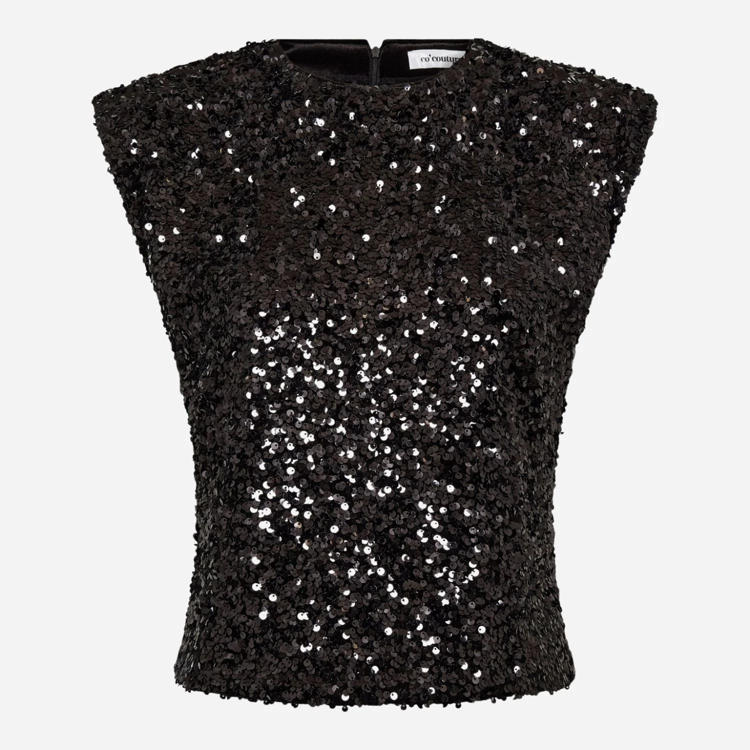 sequin top