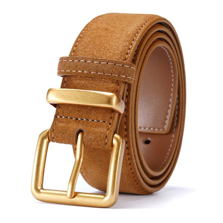 bælt suede gold