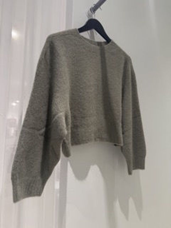 strik mohair lang ærmet