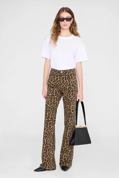 hugh jeans leopard